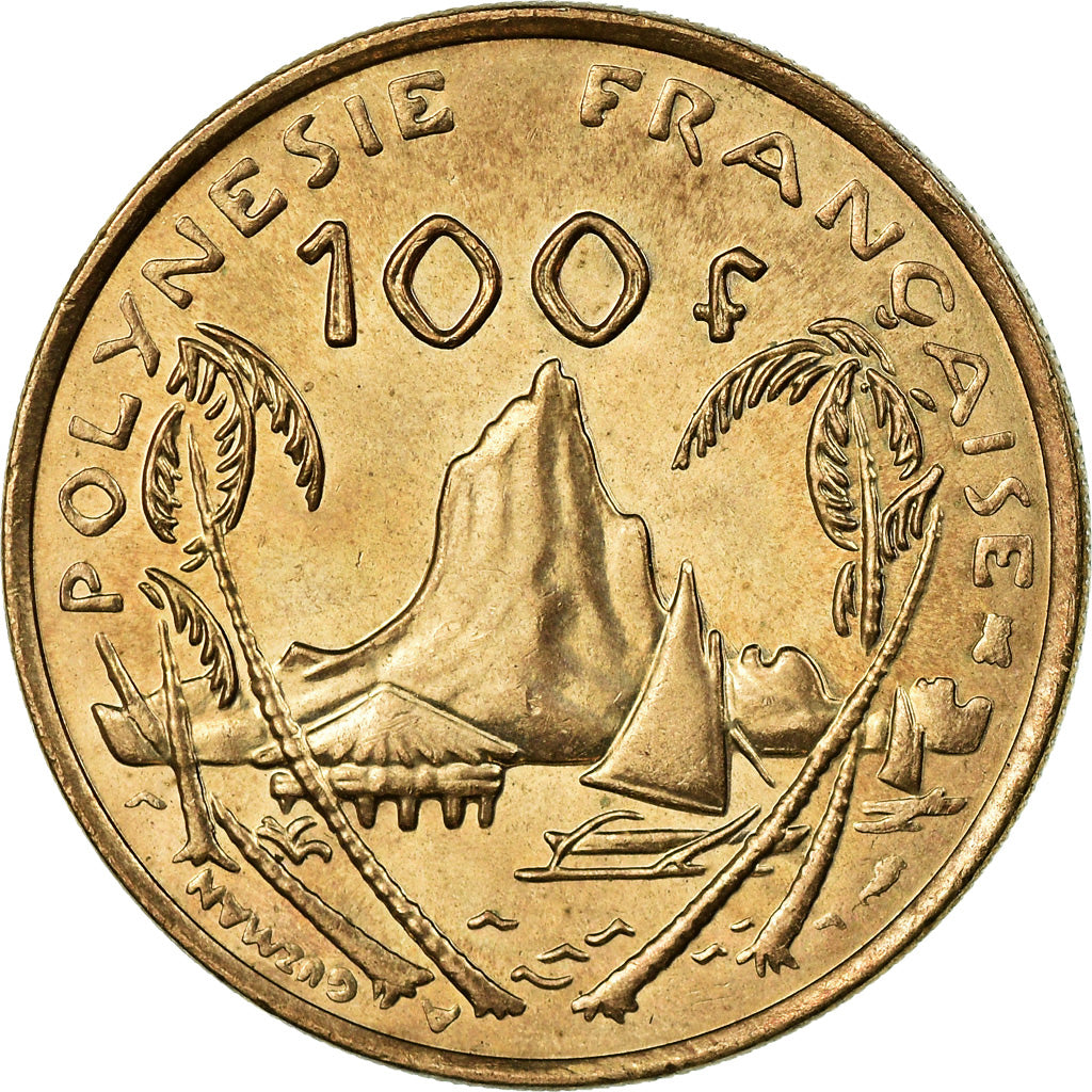 Coin, French Polynesia, 100 Francs, 1998, Paris, EF(40-45), Nickel-Bronze, KM:14