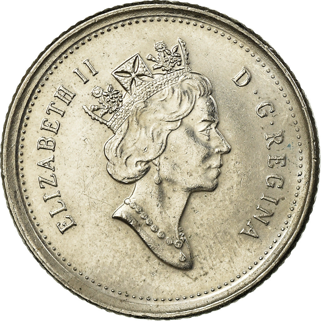 Coin, Canada, Elizabeth II, 10 Cents, 1999, Royal Canadian Mint, Ottawa