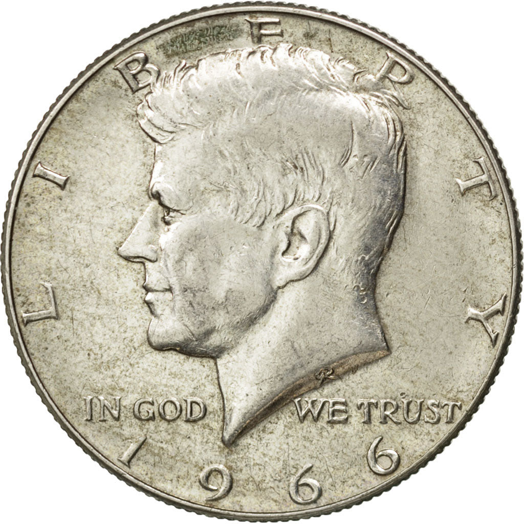 UNITED STATES, Kennedy Half Dollar, Half Dollar, 1966, U.S. Mint, KM #202a,...
