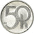 Coin, Czech Republic, 50 Haleru, 2006, Jablonec nad Nisou, AU(55-58), Aluminum
