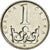 Coin, Czech Republic, Koruna, 2000, EF(40-45), Nickel plated steel, KM:7