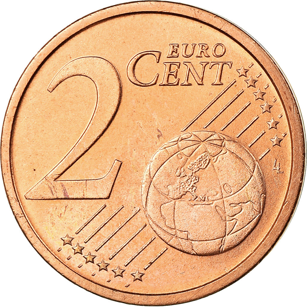 Italy, 2 Euro Cent, Coliseum, 2005, Colorised, AU(55-58), Copper Plated Steel
