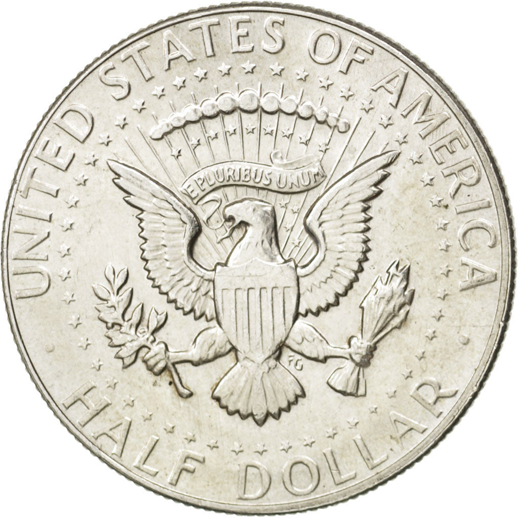 Coin, United States, Kennedy Half Dollar, Half Dollar, 1969, U.S. Mint, Denver