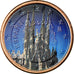 Spain, 5 Euro Cent, 2000, Colorised, AU(55-58), Copper Plated Steel, KM:1042