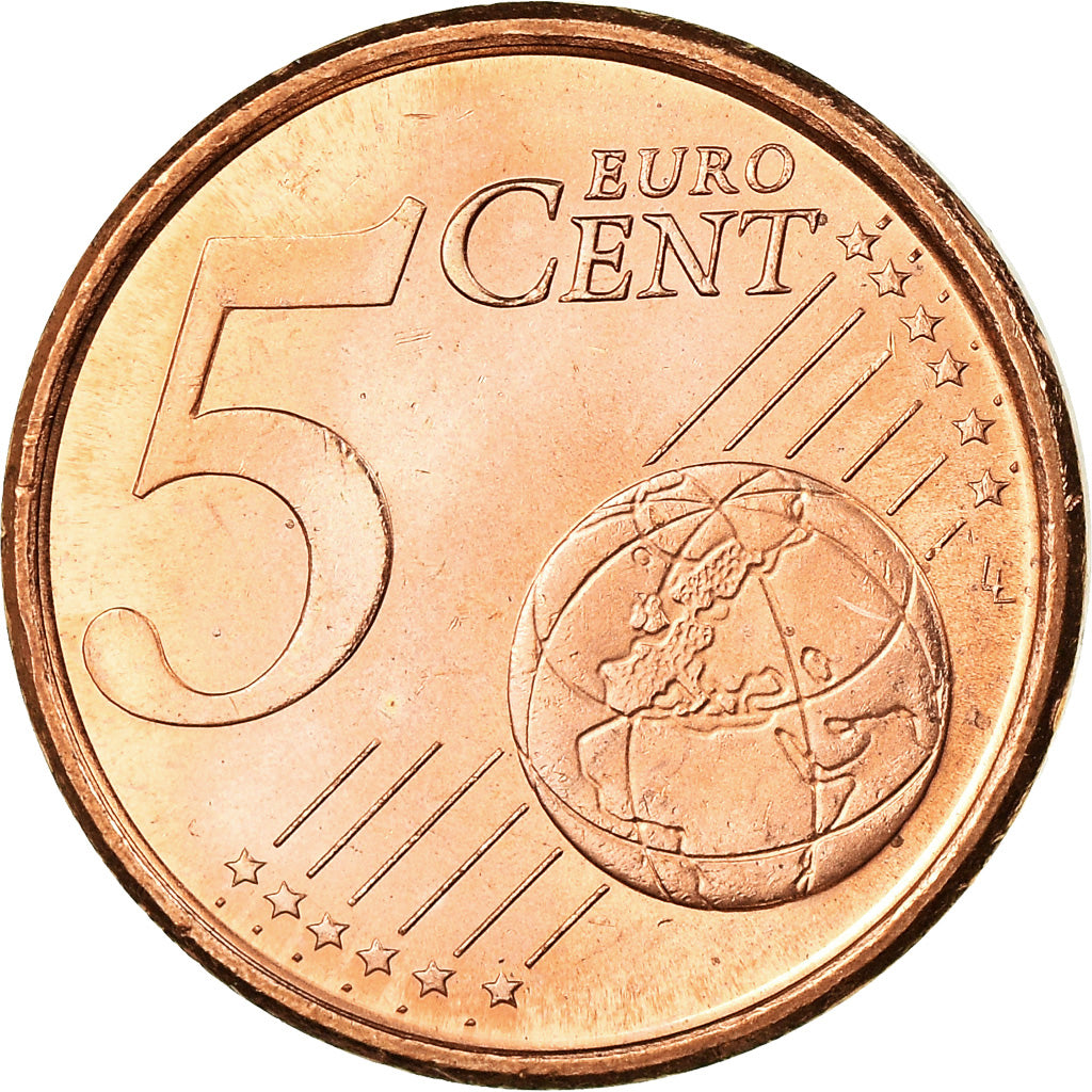 Spain, 5 Euro Cent, 2000, Colorised, AU(55-58), Copper Plated Steel, KM:1042