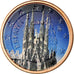 Spain, 5 Euro Cent, 2005, Colorised, AU(55-58), Copper Plated Steel, KM:1042