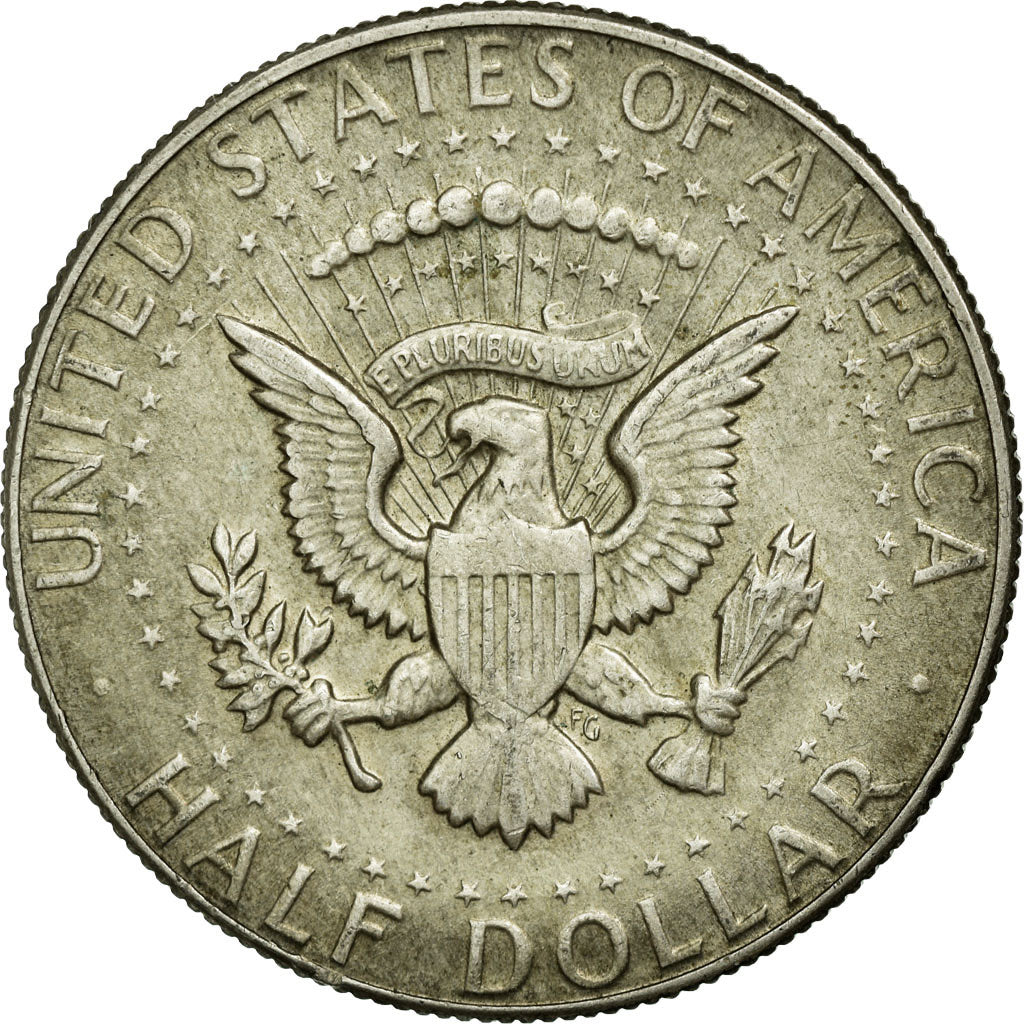 Coin, United States, Kennedy Half Dollar, Half Dollar, 1969, U.S. Mint, Denver