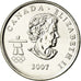 Coin, Canada, Elizabeth II, Curling, 25 Cents, 2007, Royal Canadian Mint