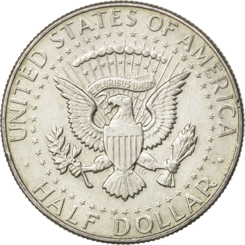 Coin, United States, Kennedy Half Dollar, Half Dollar, 1967, U.S. Mint
