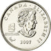 Coin, Canada, Elizabeth II, Paralympic Winter Games, 25 Cents, 2007, Royal