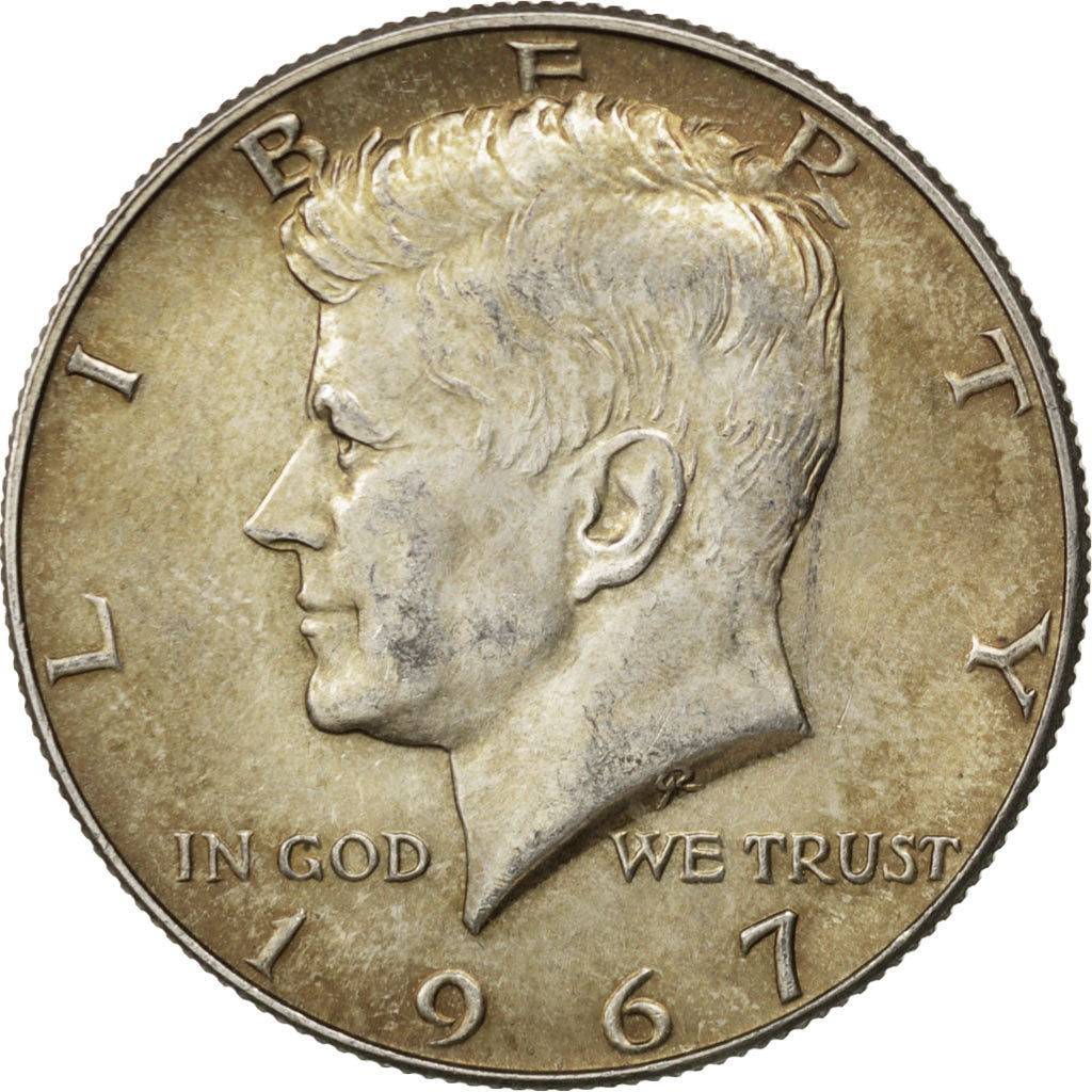 UNITED STATES, Kennedy Half Dollar, Half Dollar, 1967, U.S. Mint, KM #202a,...