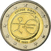 Chipre, 2 Euro, EMU, 2009, MS(63), Bimetálico, KM:89