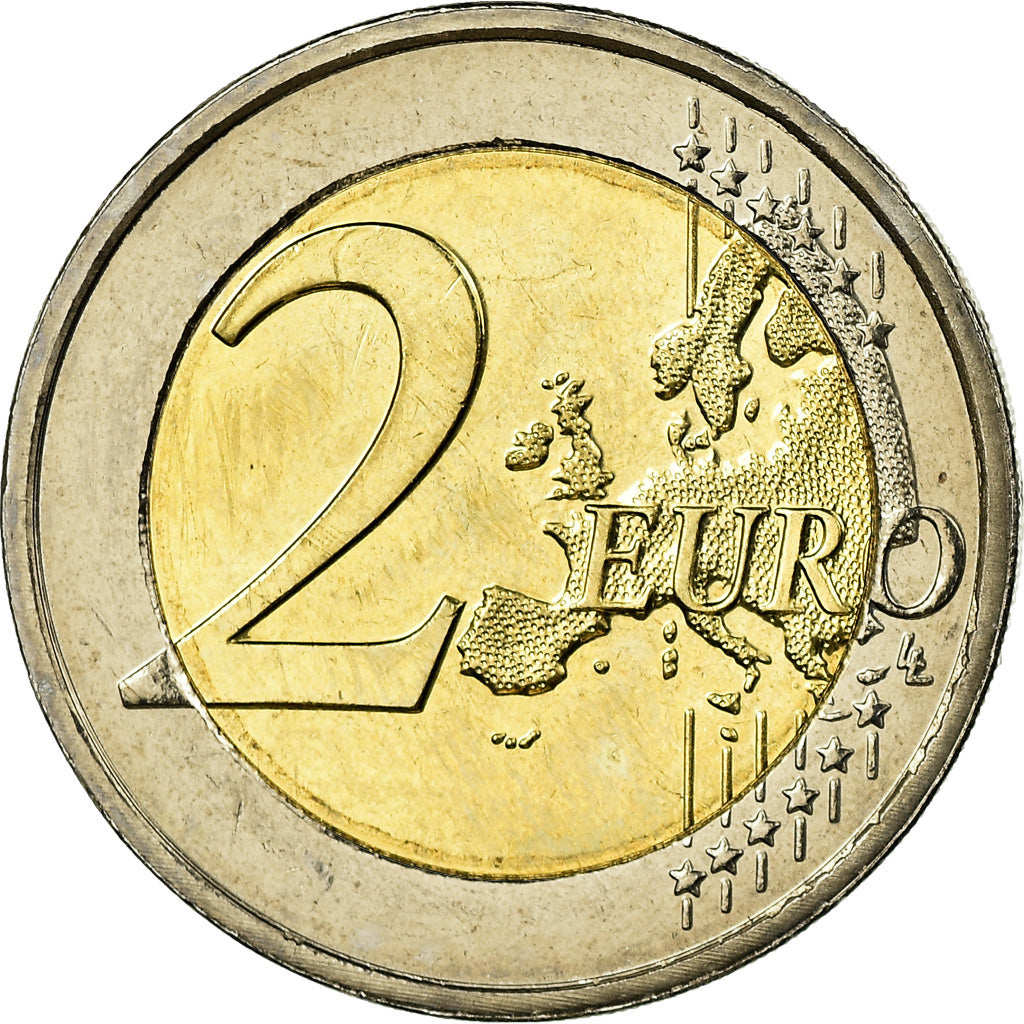 Malta, 2 Euro, EMU, 2009, MS(63), Bi-Metallic