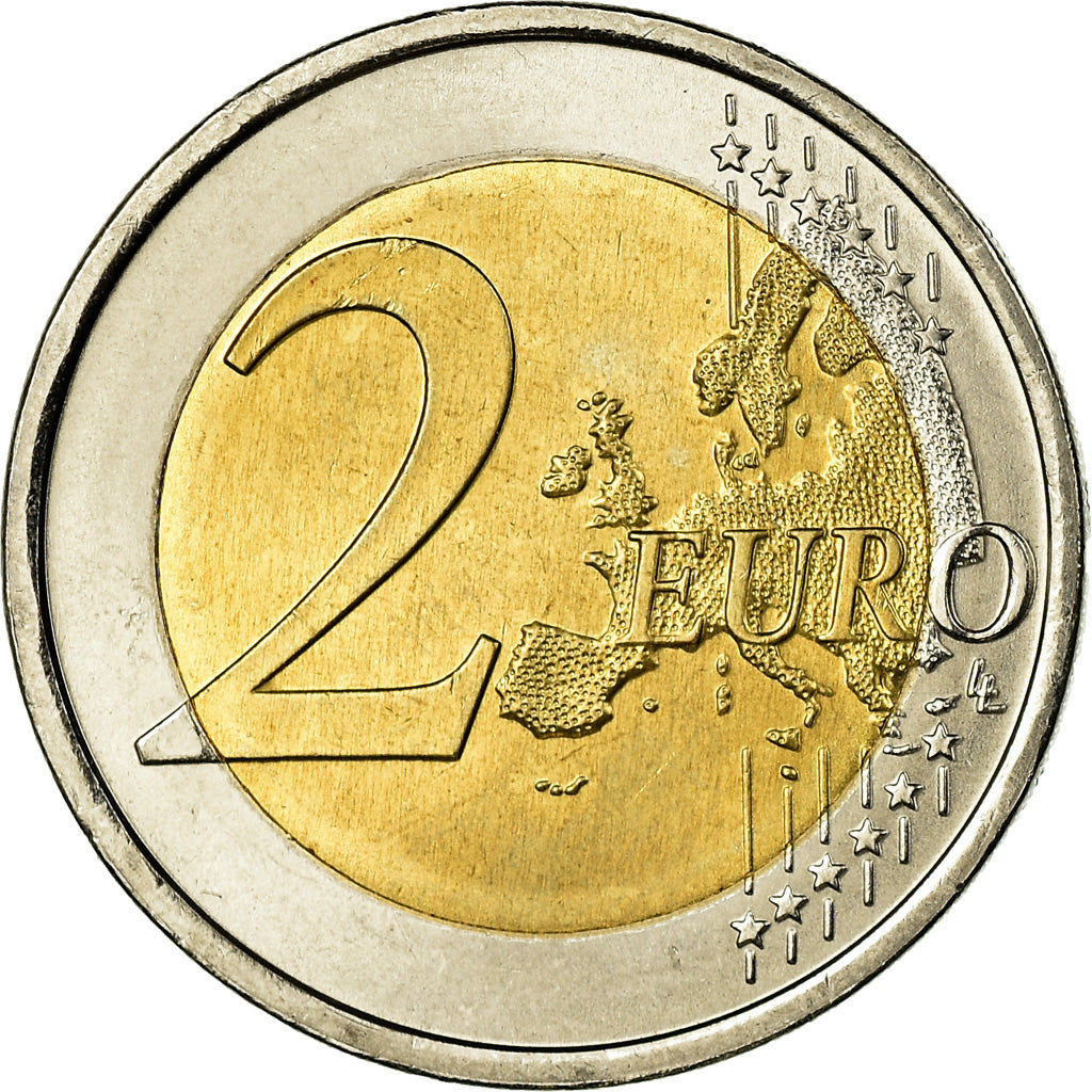 Portugal, 2 Euro, EMU, 2009, MS(63), Bimetaliczny
