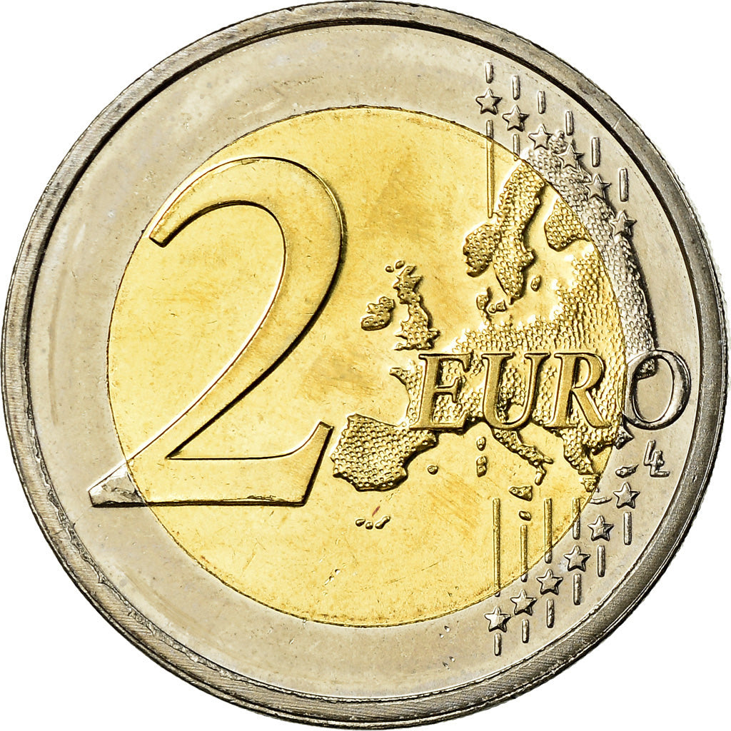Luxembourg, 2 Euro, EMU, 2009, MS(63), Bi-Metallic