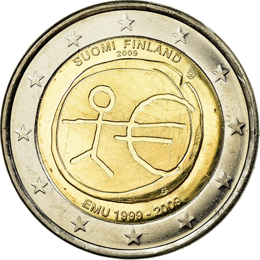 Finlande, 2 Euro, EMU, 2009, SPL, Bi-Metallic