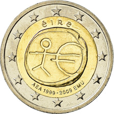 IRELAND REPUBLIC, 2 Euro, EMU, 2009, MS(63), Bi-Metallic