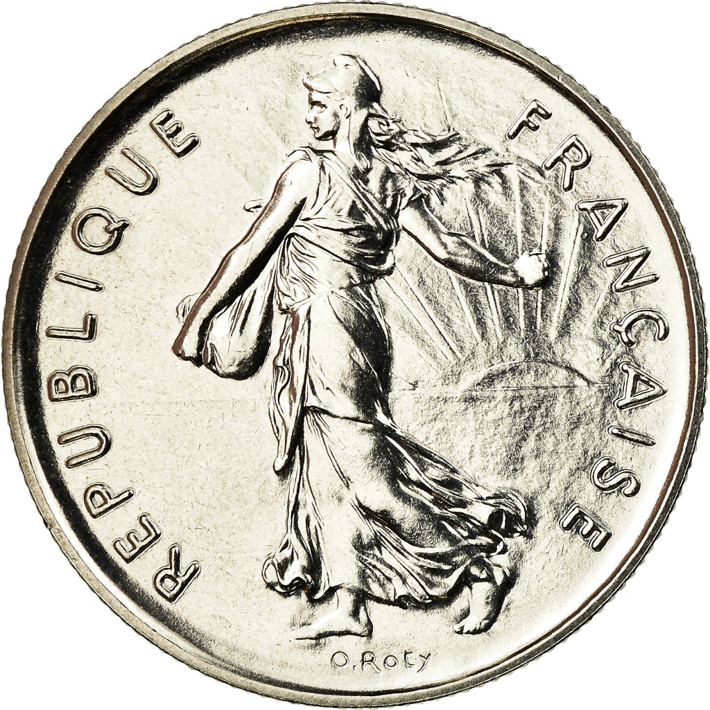 Coin, France, Semeuse, 5 Francs, 1982, Paris, MS(65-70), Nickel Clad