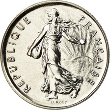 Coin, France, Semeuse, 5 Francs, 1982, Paris, MS(65-70), Nickel Clad