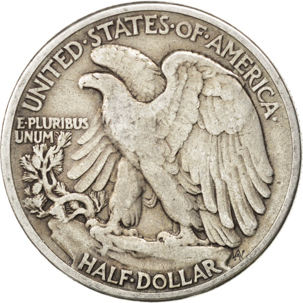 UNITED STATES, Walking Liberty Half Dollar, Half Dollar, 1942, U.S. Mint, KM...