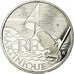 France, 10 Euro, 2010, Martinique, MS(63), Silver, KM:1662
