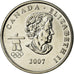 Münze, Kanada, Elizabeth II, Alpine skiing, 25 Cents, 2007, Royal Canadian