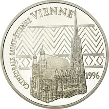 Coin, France, 100 Francs-15 Euro, 1996, Paris, MS(65-70), Silver, KM:1140