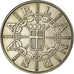 Coin, SAARLAND, 100 Franken, 1955, Paris, EF(40-45), Copper-nickel, KM:4