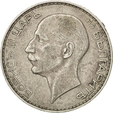 BULGARIA, 100 Leva, 1934, Royal Mint, KM #45, EF(40-45), Silver, 19.95