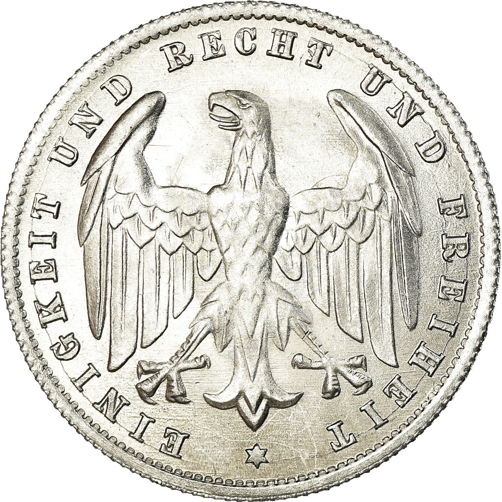 Coin, GERMANY, WEIMAR REPUBLIC, 500 Mark, 1923, Berlin, AU(55-58), Aluminum