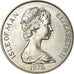 Coin, Isle of Man, Elizabeth II, Crown, 1976, Pobjoy Mint, AU(55-58)
