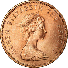 Coin, Jersey, Elizabeth II, 2 New Pence, 1971, MS(63), Bronze, KM:31
