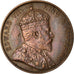 Coin, Jersey, Edward VII, 1/12 Shilling, 1909, EF(40-45), Bronze, KM:10