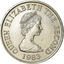 Monnaie, Jersey, Elizabeth II, 10 Pence, 1983, SUP, Copper-nickel, KM:57.1