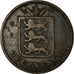Coin, Guernsey, 4 Doubles, 1902, Heaton, Birmingham, F(12-15), Bronze, KM:5