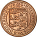 Coin, Guernsey, Elizabeth II, 2 New Pence, 1971, MS(63), Bronze, KM:22