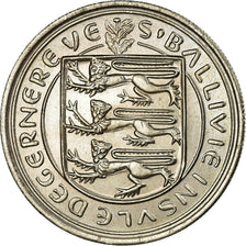 Moneta, Guernsey, Elizabeth II, 5 New Pence, 1968, SPL, Rame-nichel, KM:23