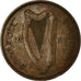 Coin, IRELAND REPUBLIC, 1/2 Penny, 1937, EF(40-45), Bronze, KM:2