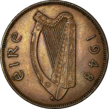 Coin, IRELAND REPUBLIC, Penny, 1948, EF(40-45), Bronze, KM:11
