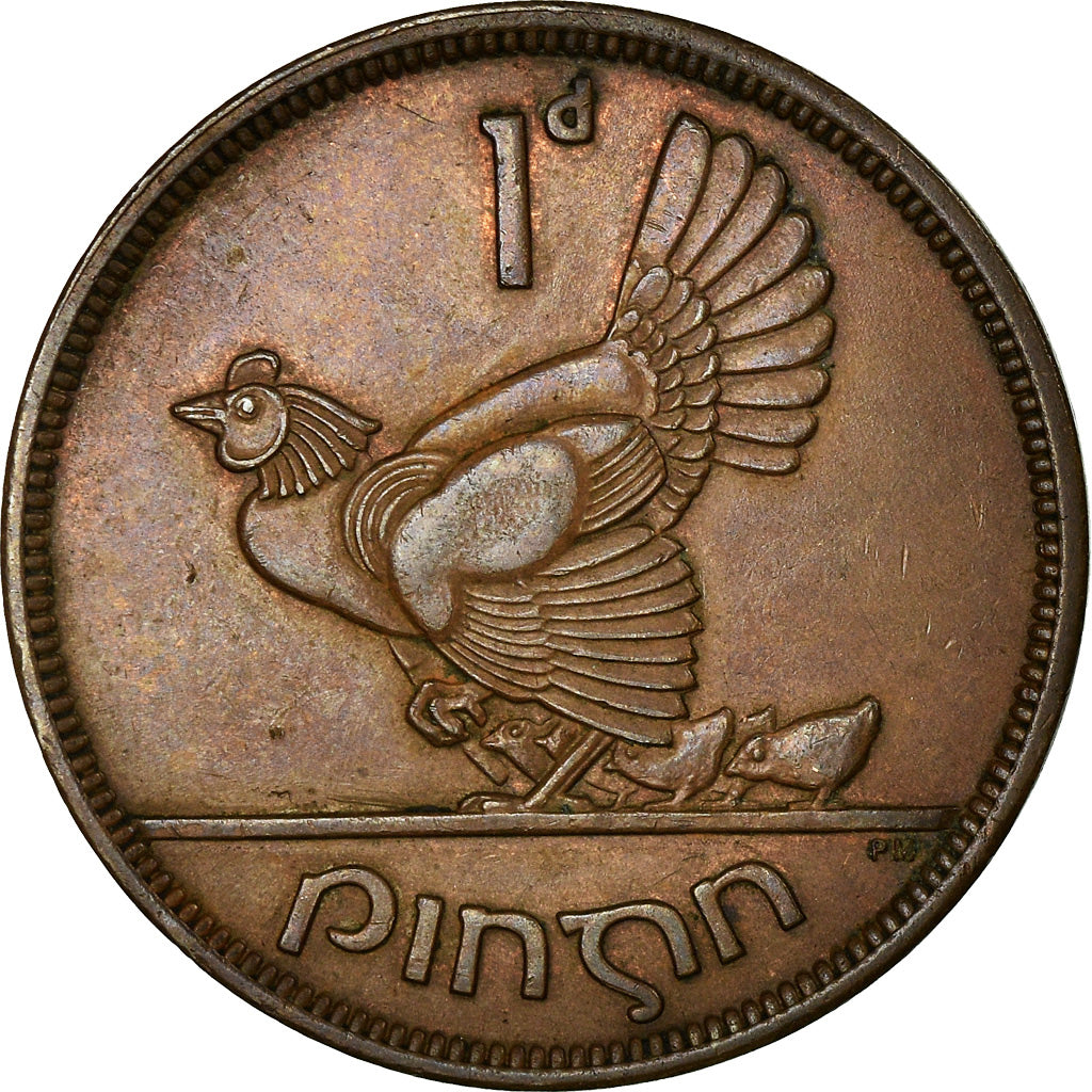 Coin, IRELAND REPUBLIC, Penny, 1948, EF(40-45), Bronze, KM:11