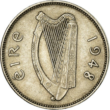 Münze, IRELAND REPUBLIC, 6 Pence, 1948, SS, Copper-nickel, KM:13a