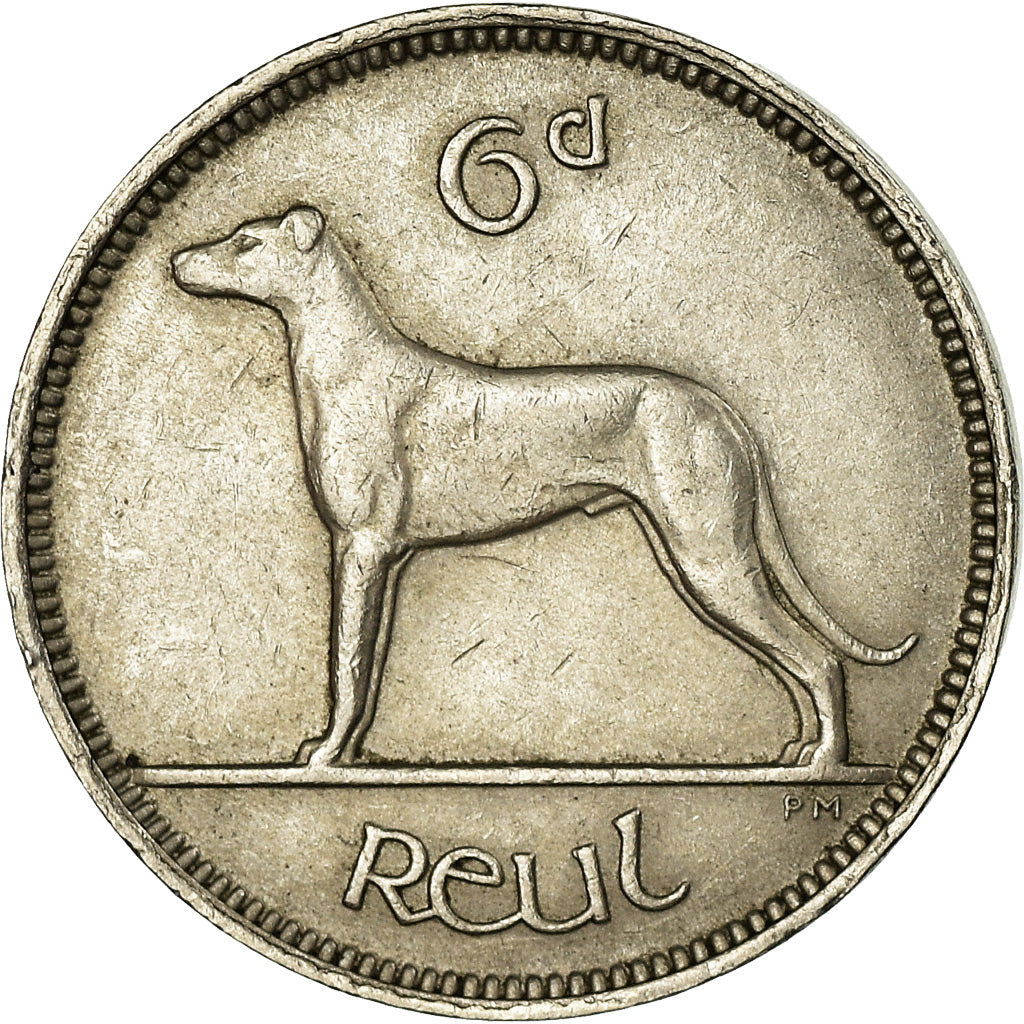 Münze, IRELAND REPUBLIC, 6 Pence, 1948, SS, Copper-nickel, KM:13a