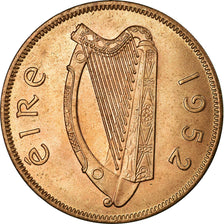 Coin, IRELAND REPUBLIC, Penny, 1952, MS(63), Bronze, KM:11