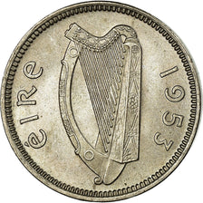 Coin, IRELAND REPUBLIC, 3 Pence, 1953, AU(55-58), Copper-nickel, KM:12a