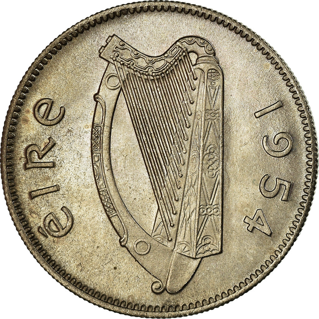 Monnaie, IRELAND REPUBLIC, Shilling, 1954, SUP, Copper-nickel, KM:14A