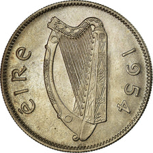 Monnaie, IRELAND REPUBLIC, Shilling, 1954, SUP, Copper-nickel, KM:14A