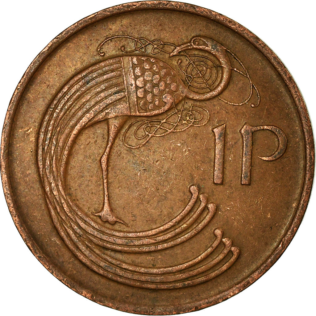Coin, IRELAND REPUBLIC, Penny, 1985, EF(40-45), Bronze, KM:20