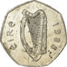 Moneta, REPUBBLICA D’IRLANDA, 50 Pence, 1988, BB, Rame-nichel, KM:26