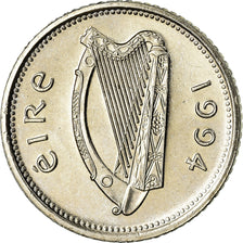 Coin, IRELAND REPUBLIC, 10 Pence, 1994, AU(55-58), Copper-nickel, KM:29