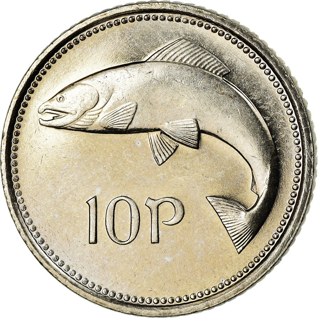 Coin, IRELAND REPUBLIC, 10 Pence, 1994, AU(55-58), Copper-nickel, KM:29